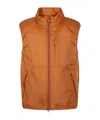 Aspesi Zippered Vest In Multi