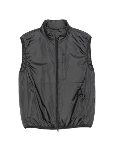 Aspesi Zip-up Jil Gilet In Black