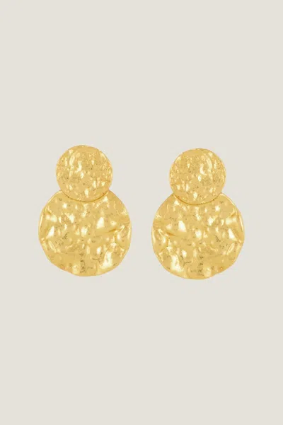 Aspiga Little Secret Earrings In Gold