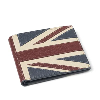 Aspinal Of London 8 Card Billfold Wallet In Multi