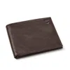 Aspinal Of London 8 Card Billfold Wallet In Brown