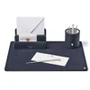 Aspinal Of London A3 Desk Pad In Black