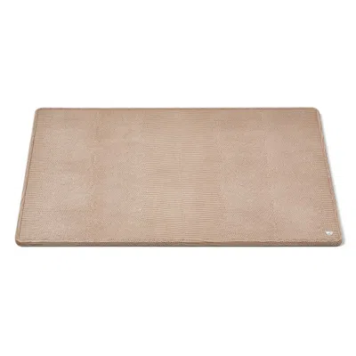 Aspinal Of London A3 Desk Pad In Neutral