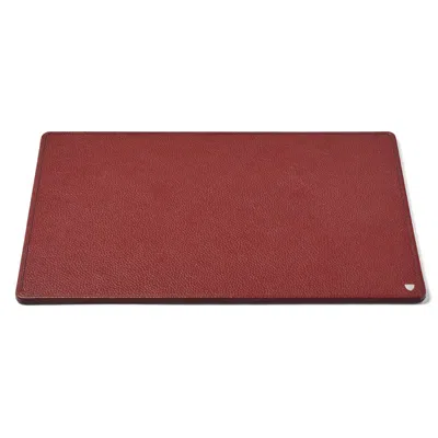 Aspinal Of London A3 Desk Pad In Red