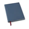 Aspinal Of London A5 Leather Bound Notebook In Blue