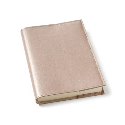 Aspinal Of London A5 Refillable Journal In Pink