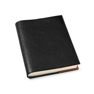 Aspinal Of London A5 Refillable Journal In Black