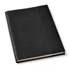 Aspinal Of London A4 Refillable Leather Journal In Black