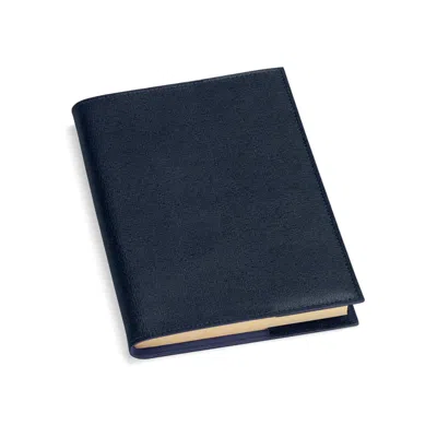 Aspinal Of London A5 Refillable Journal In Blue