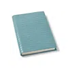 Aspinal Of London A5 Refillable Journal In Blue