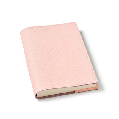 Aspinal Of London A5 Refillable Journal In Pink