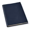 Aspinal Of London A4 Refillable Leather Journal In Blue