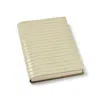 Aspinal Of London A5 Refillable Leather Journal In Yellow