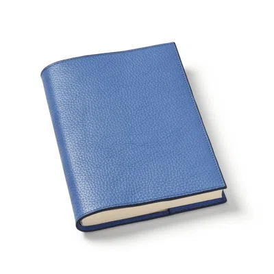 Aspinal Of London A5 Refillable Luxury Journal In Blue