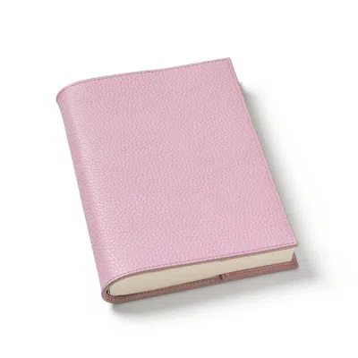 Aspinal Of London A5 Refillable Luxury Journal In Purple