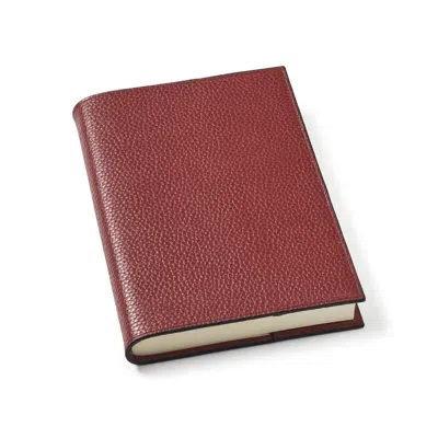 Aspinal Of London A5 Refillable Luxury Journal In Red