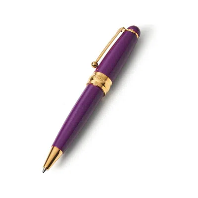 Aspinal Of London Baby Ballpoint Pen In Purple