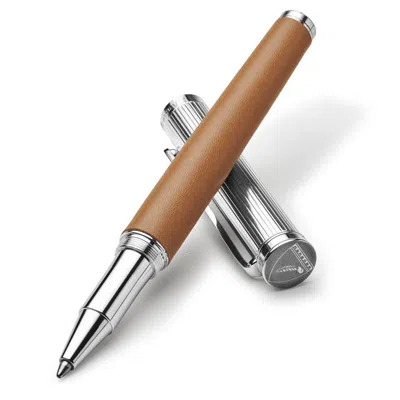 Aspinal Of London Ballpoint Pen In Brown