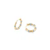 Aspinal Of London Bamboo Huggie Earrings