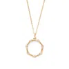 Aspinal Of London Bamboo Pendant Necklace