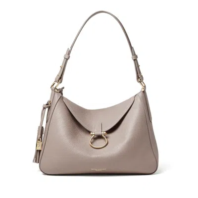 Aspinal Of London Bella Hobo In Neutral