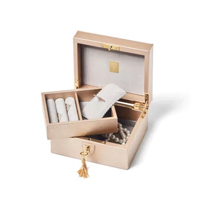 Aspinal Of London Bijou Jewellery Box In Gold