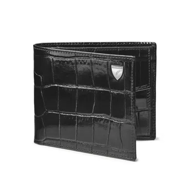 Aspinal Of London Billfold Coin Wallet In Black