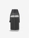 Aspinal Of London Black Hunter Flask Set In Black