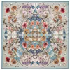 Aspinal Of London Botanical 'a' Silk Scarf