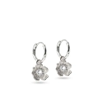 Aspinal Of London Buttercup Hoop Earrings