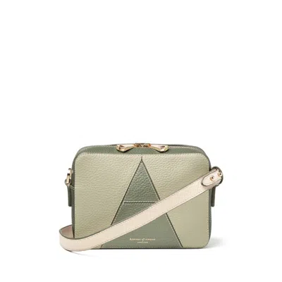 Aspinal Of London Camera Crossbody Bag In Green