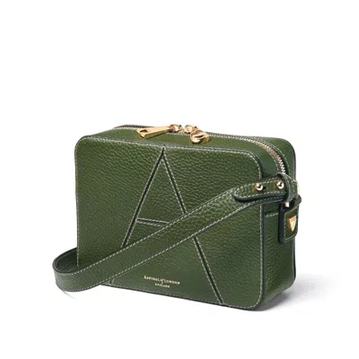 Aspinal Of London Camera Crossbody Bag In Green