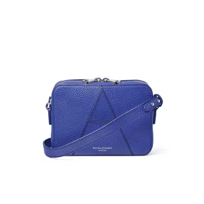 Aspinal Of London Camera Crossbody In Blue
