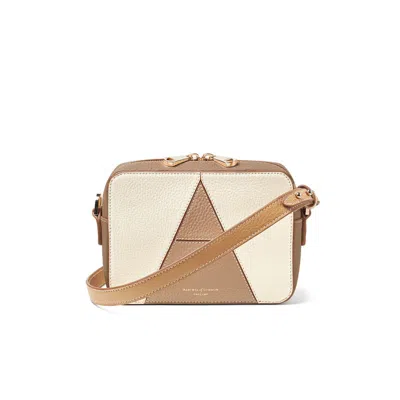 Aspinal Of London Camera Crossbody In Neutral