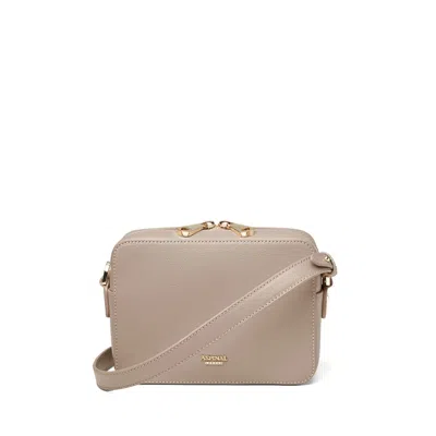 Aspinal Of London Camera Crossbody In Neutral