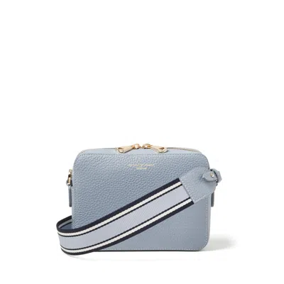 Aspinal Of London Camera Crossbody With Changeable Straps In Blue
