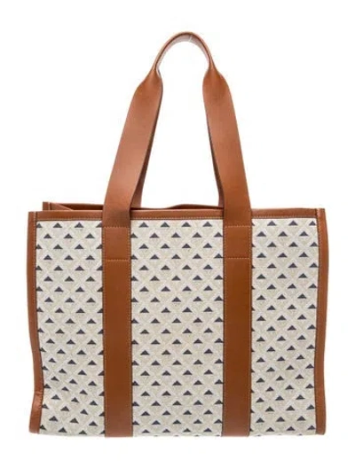 Pre-owned Aspinal Of London Canvas Tote In Neutrals