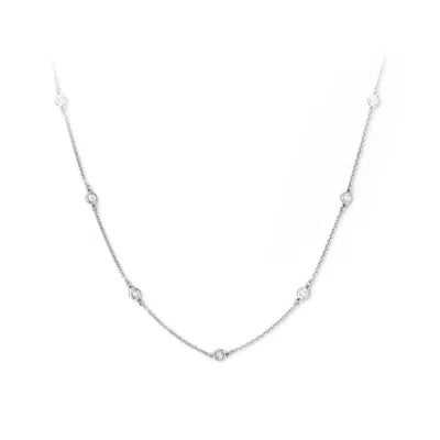 Aspinal Of London Celeste 18ct White Gold Diamond Necklace