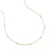 Aspinal Of London Celeste Diamond Necklace In Gold