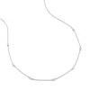 Aspinal Of London Celeste Diamond Necklace In Gray