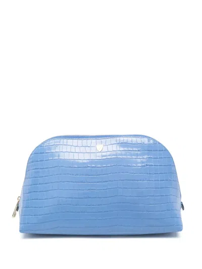 Aspinal Of London Classic Toiletry Bag In Blue