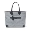 Aspinal Of London Como Tote Bag In Blue