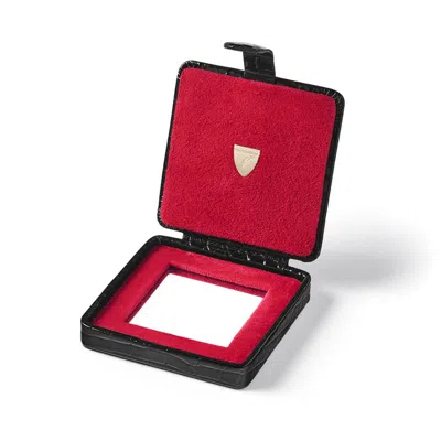 Aspinal Of London Compact Mirror In Black