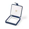 Aspinal Of London Compact Mirror In Blue