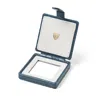 Aspinal Of London Compact Mirror In Blue