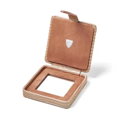 Aspinal Of London Compact Mirror In Neutral