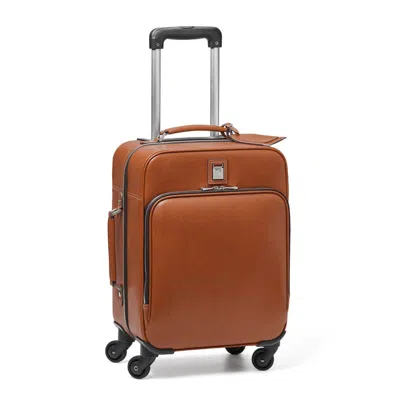 Aspinal Of London Connaught Cabin Suitcase In Brown