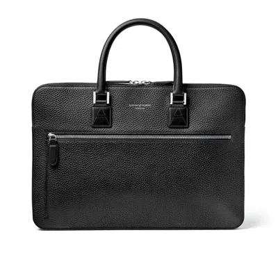 Aspinal Of London Connaught Folio In Black