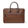 Aspinal Of London Connaught Folio In Brown