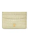 Aspinal Of London Croc-embossed Slim Card Holder